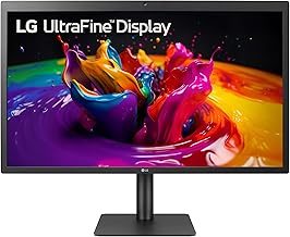 LG 27MD5KL-B Ultrafine Monitor 27" 5K (5120 x 2880) IPS Display, macOS Compatibility, 3 USB Type C, Thunderbolt 3, DCI-P3 99% Color Gamut, 500nits Brightness - Black