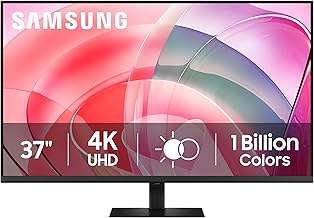 Samsung 37" ViewFinity S7 (S70D) 4K UHD HDR10 High Resolution Monitor, DP Port, TUV-Certified, 2026, LS37D700EANXZA