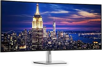 Dell 52-Inch Ultrasharp 6K 120Hz Thunderbolt Hub IPS Curved Monitor (Platinum Silver)